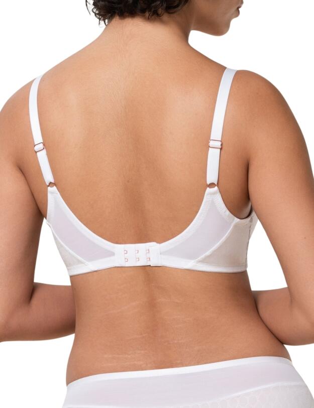 Triumph Azalea Florale Wired Padded Bra White