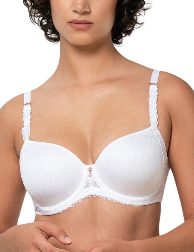 Triumph Azalea Florale Wired Padded Bra White