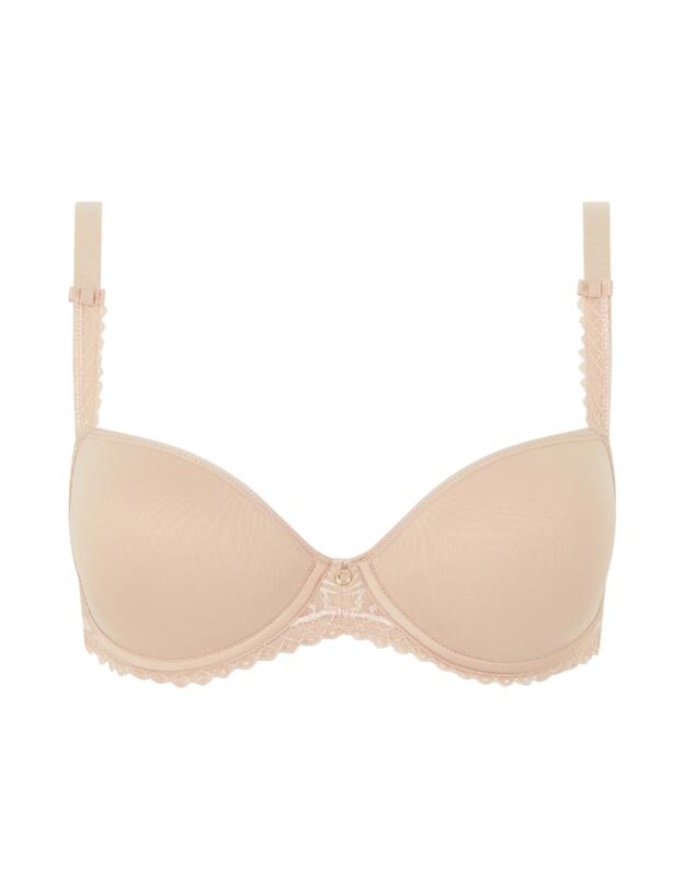 Chantelle Every Curve Memory Foam Demi Bra Golden Beige