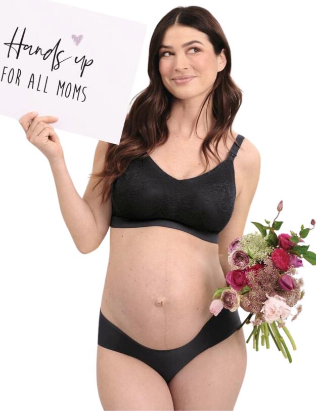 Anita Maternity Essential Lace Nursing Bra Anthracite