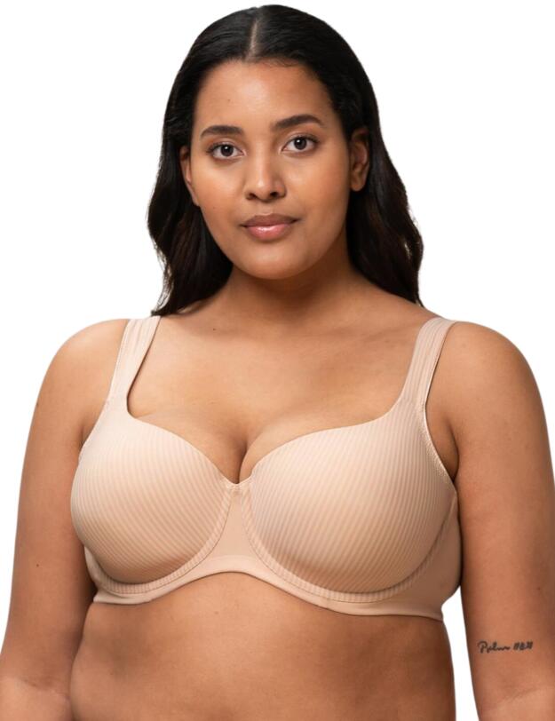 Triumph Modern Soft + Cotton Wired Padded Neutral Beige