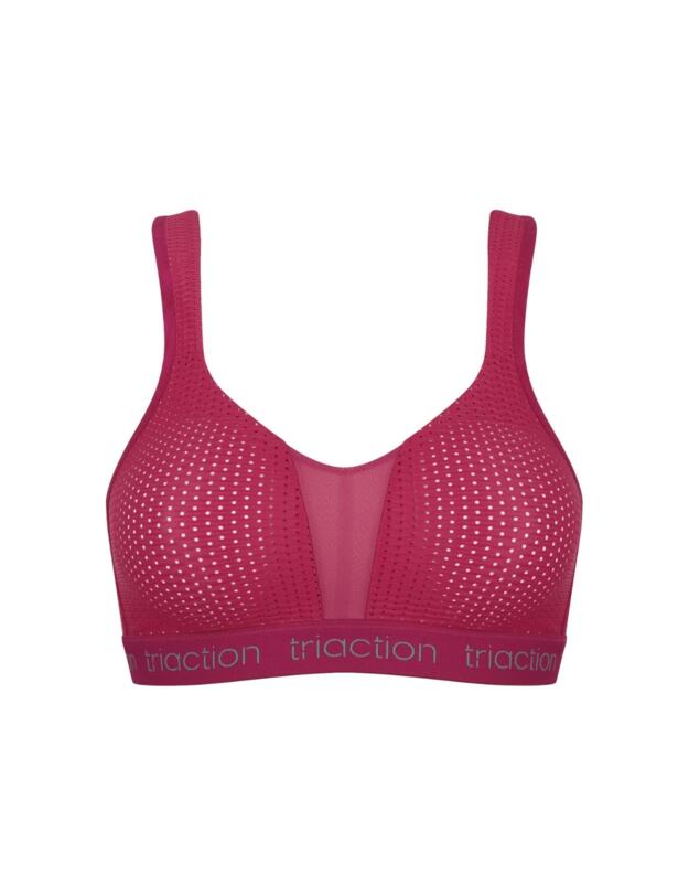 Triumph Triaction Energy Lite Wireless Sports Bra Cerise 