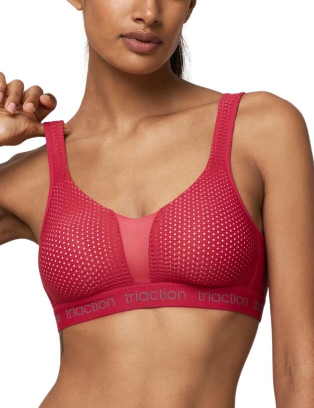 Triumph Triaction Energy Lite Wireless Sports Bra Cerise 