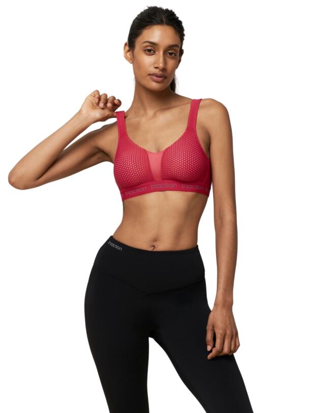 Triumph Triaction Energy Lite Wireless Sports Bra Cerise 