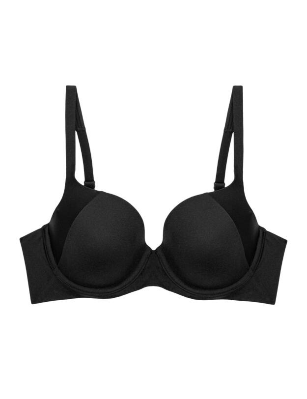 Triumph Body Make-Up Soft Touch Wired Padded Bra Black