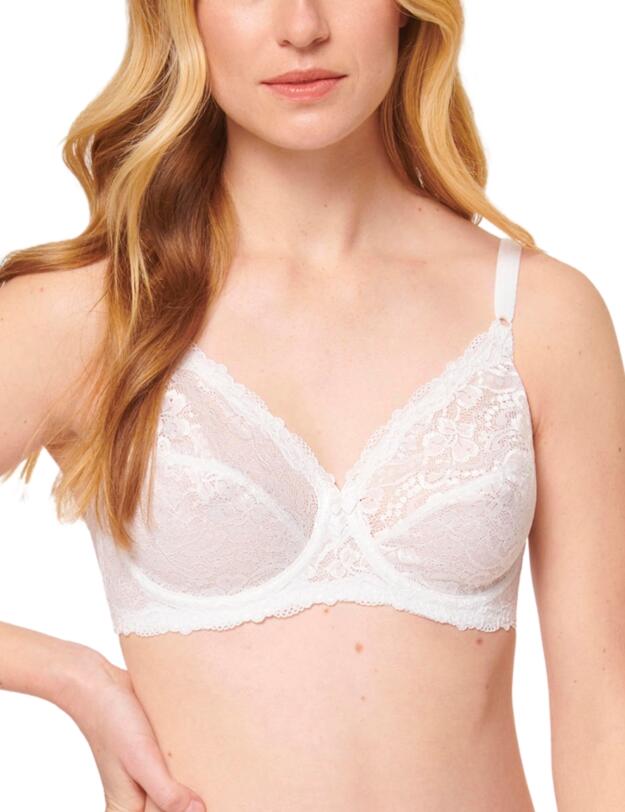 10166802 Triumph Compliment W Underwired Bra - 10166802 White