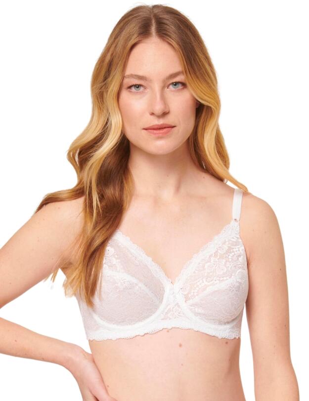 10166802 Triumph Compliment W Underwired Bra - 10166802 White