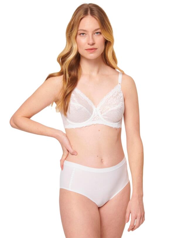 10166802 Triumph Compliment W Underwired Bra - 10166802 White