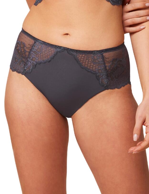 Triumph Wild Peony Florale Maxi Brief Pebble Grey