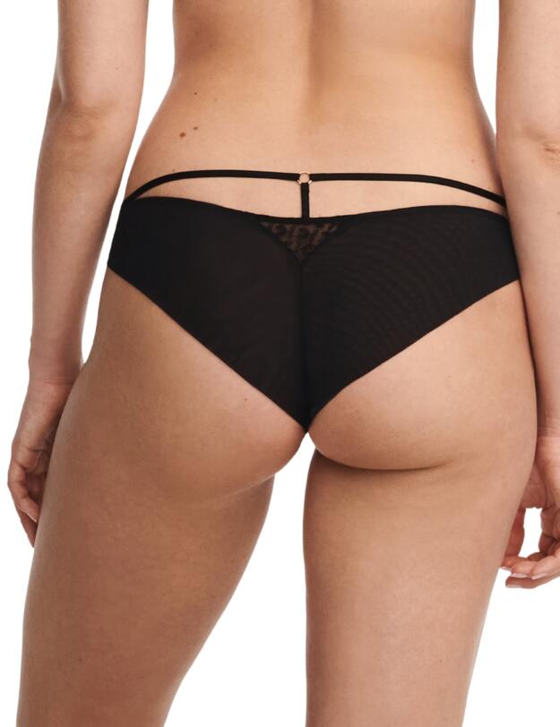 Chantelle Monogram Tanga Brief Black