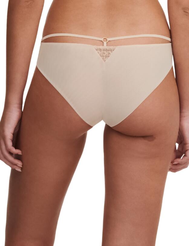 Chantelle Monogram Tanga Brief Golden Beige