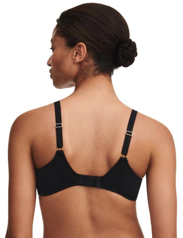 Chantelle Monogram Spacer T-Shirt Bra Black