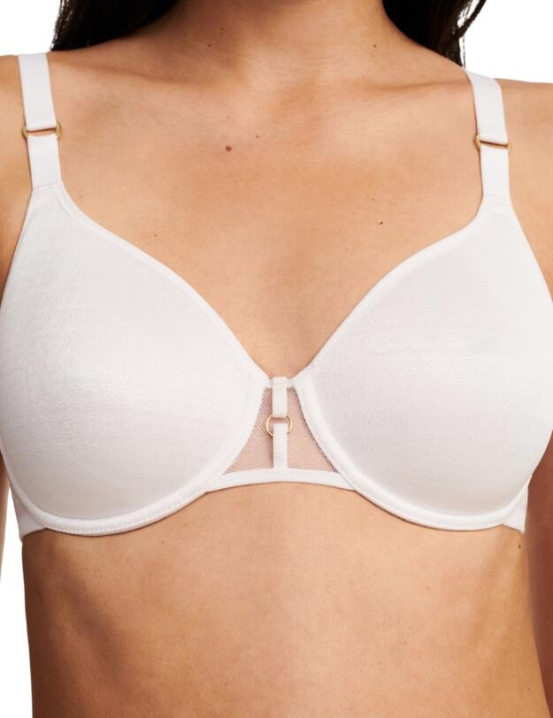 Chantelle Monogram Spacer T-Shirt Bra White