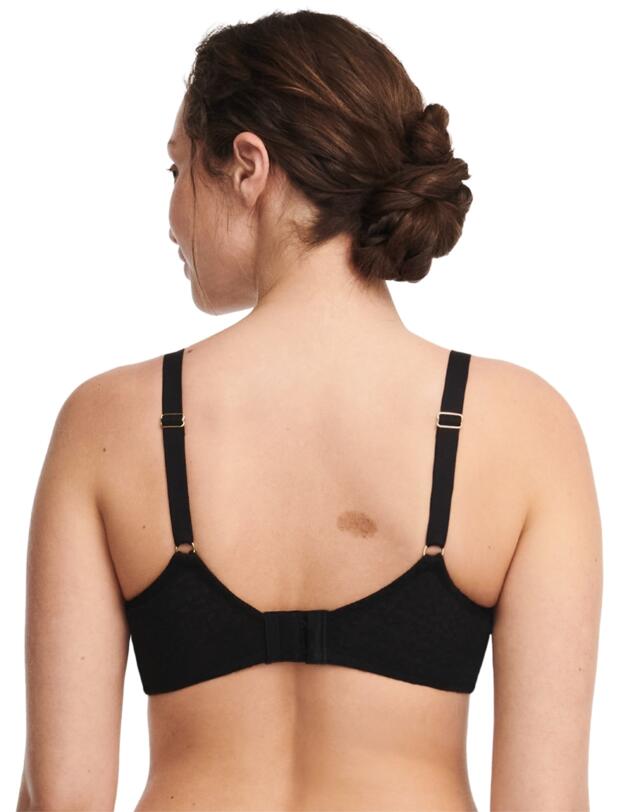 Chantelle Monogram Half Cup T-Shirt Bra Black
