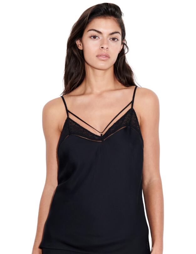 Chantelle Monogram Camisole Black