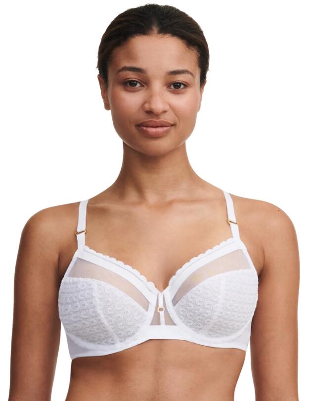 Chantelle Monogram Full Cup Bra White