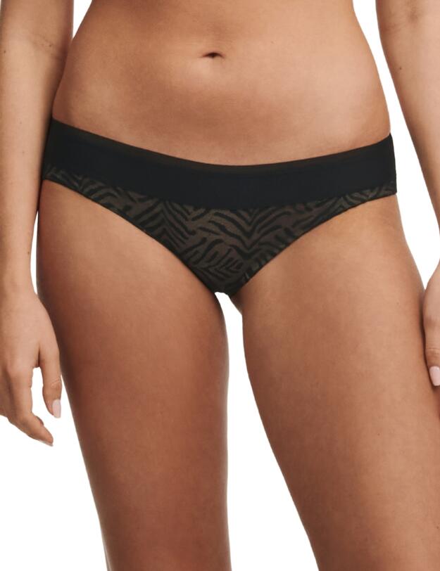 Chantelle Graphic Allure Brief Black