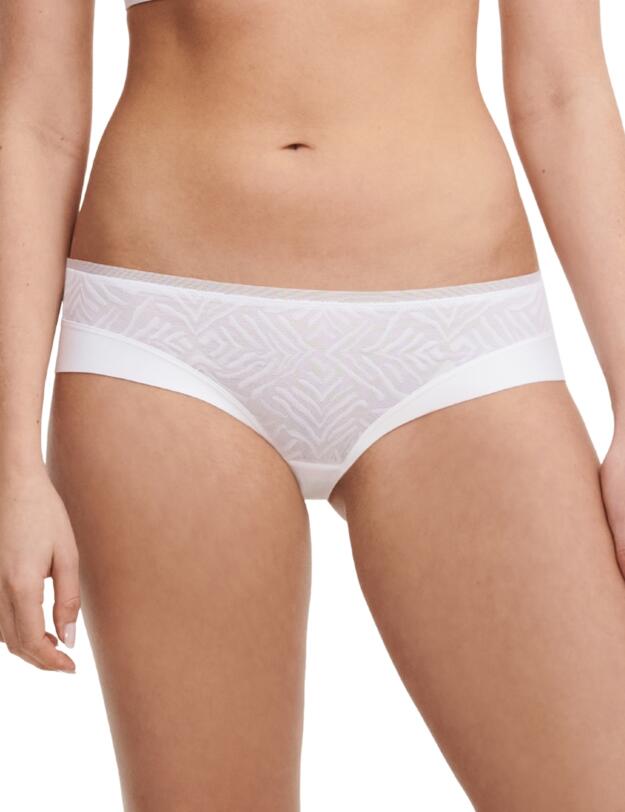 Chantelle Graphic Allure Shorty Brief White