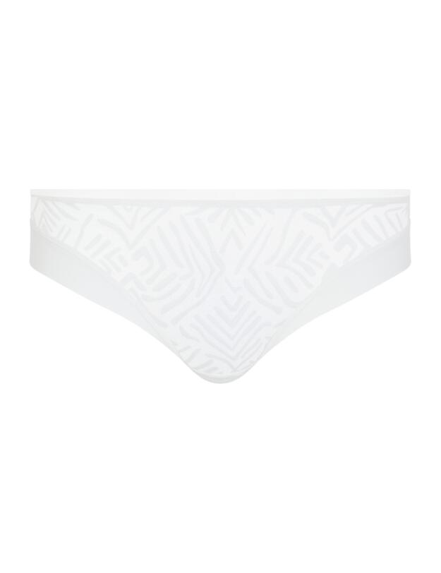 Chantelle Graphic Allure Shorty Brief White