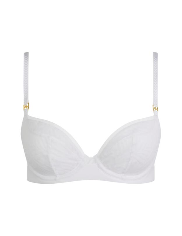 Chantelle Graphic Allure Covering Bra White