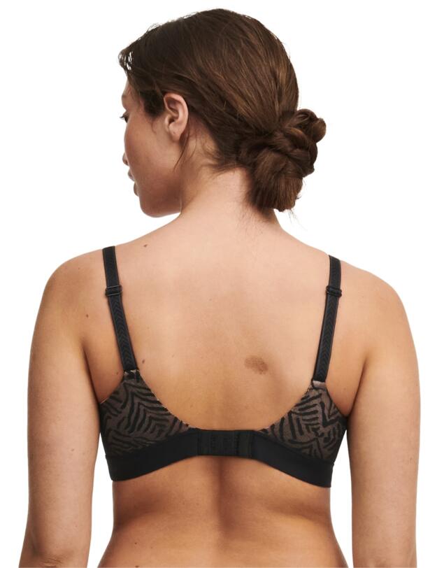 Chantelle Graphic Allure Covering Bra Black