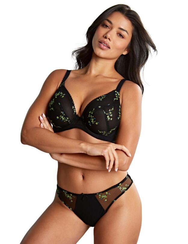 Panache Meadow Brazilian Brief Black 