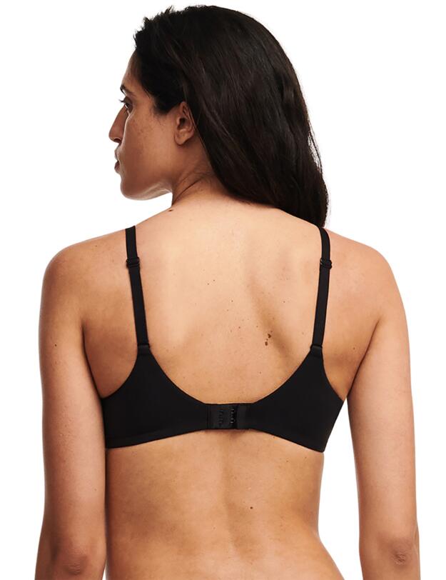 Chantelle Floral Touch T-Shirt Bra Black