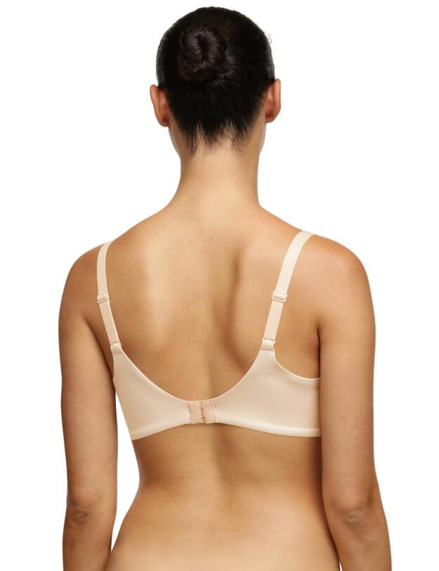Chantelle Floral Touch T-Shirt Bra Golden Beige