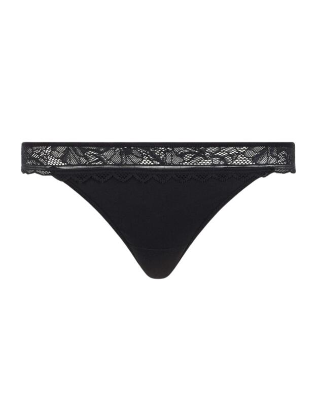 Chantelle Floral Touch Tanga Brief Black