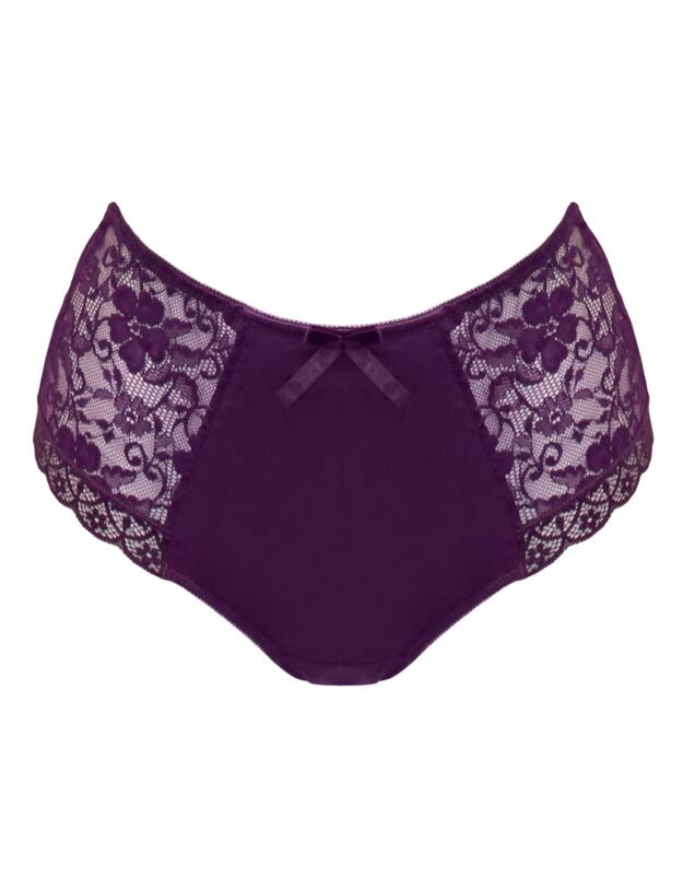 Pour Moi Rebel Deep Brief Plum 