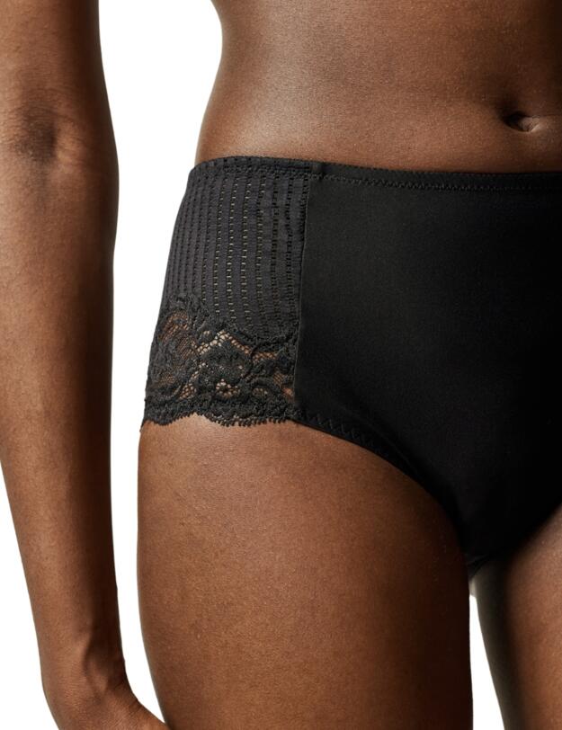 Chantelle Marilyn Full Brief Black
