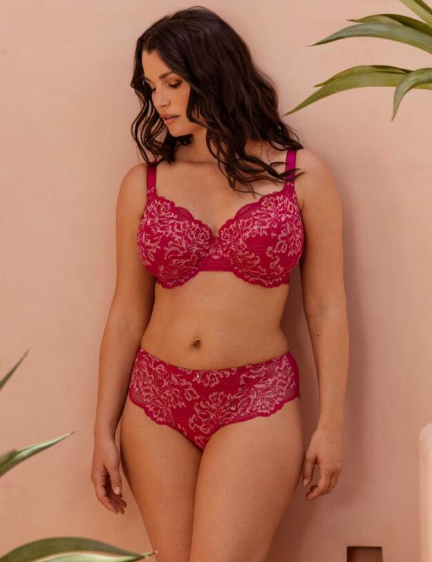 Fantasie Emmaline Side Support Bra Cerise