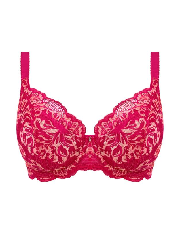 Fantasie Emmaline Padded Plunge Bra Cerise