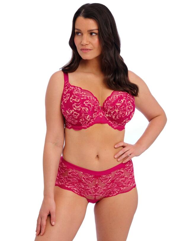 Fantasie Emmaline Padded Plunge Bra Cerise