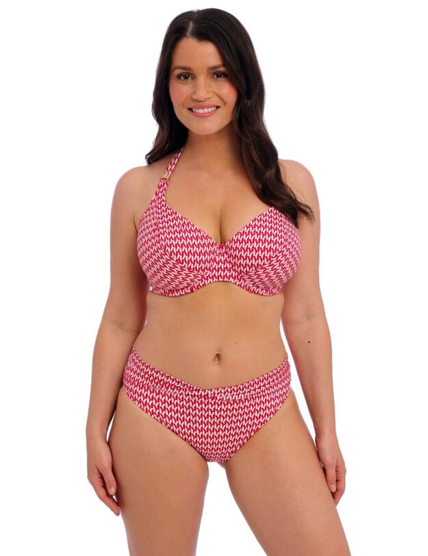 Fantasie Koh Lipe Halter Bikini Top Radiant Red