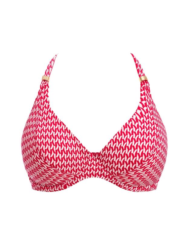 Fantasie Koh Lipe Halter Bikini Top Radiant Red