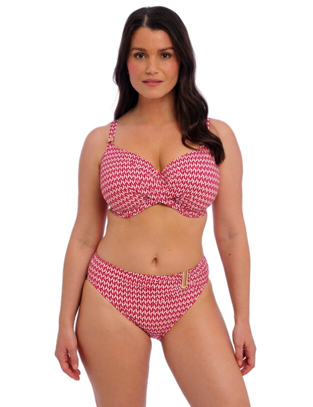 Fantasie Koh Lipe Mid-Rise Bikini Brief Radiant Red