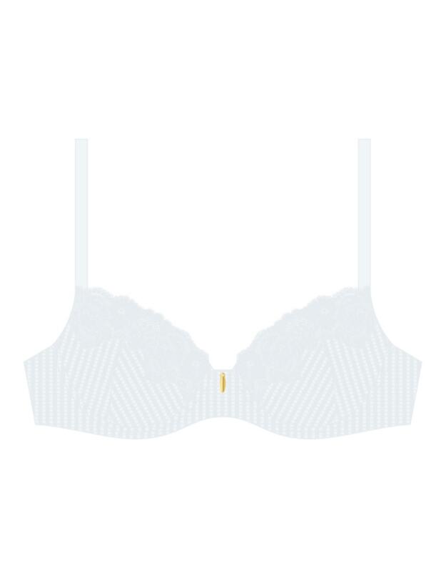 Chantelle Marilyn Foam T-Shirt Bra White