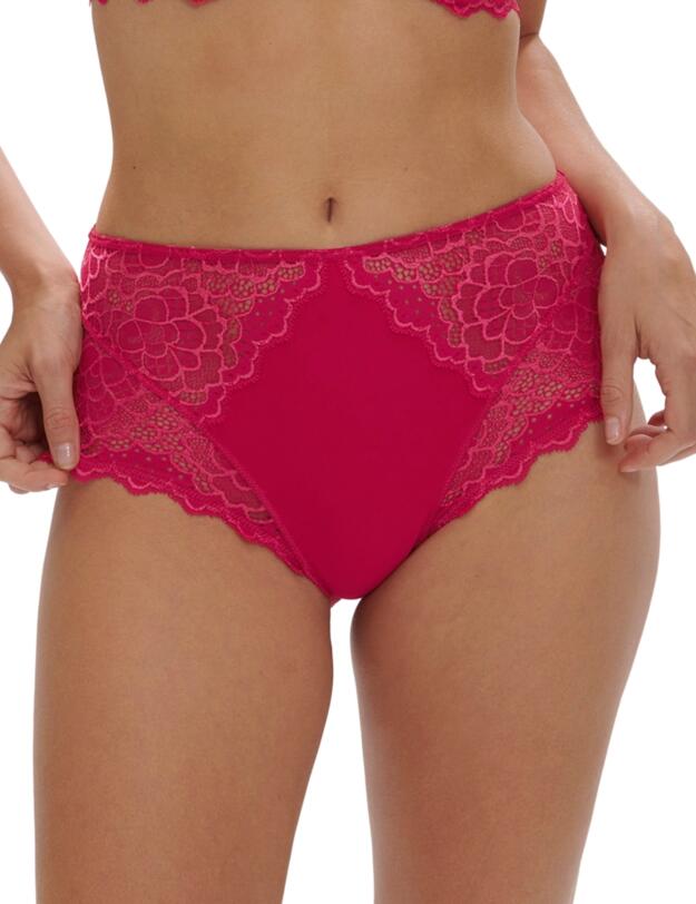 Simone Perele Caresse Retro Brief Teaberry Pink 