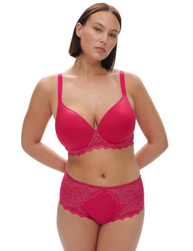 Simone Perele Caresse Retro Brief Teaberry Pink 