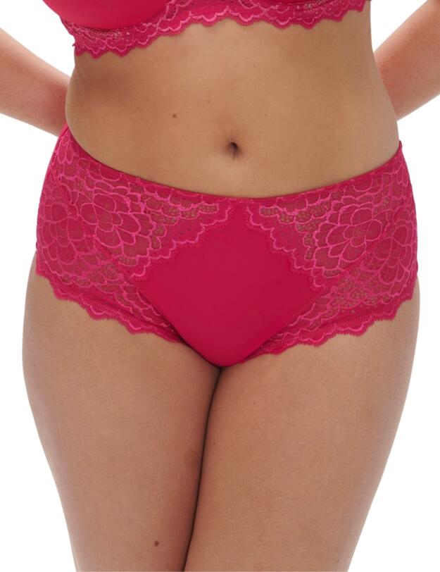 Simone Perele Caresse Retro Brief Teaberry Pink 