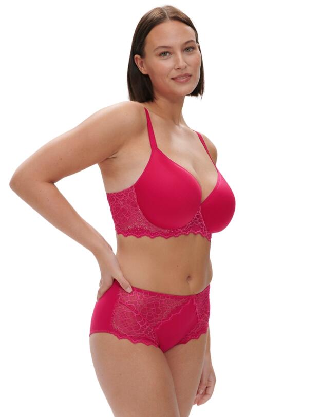 Simone Perele Caresse Retro Brief Teaberry Pink 