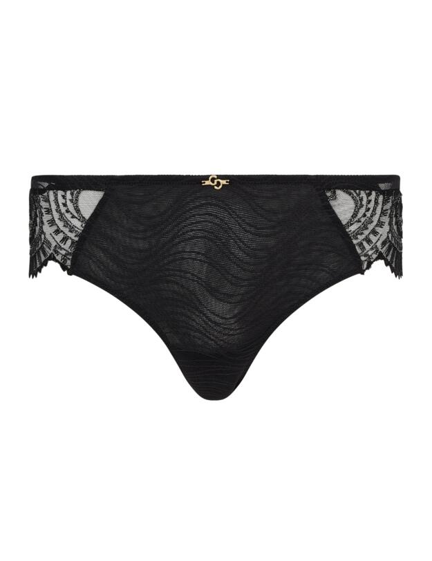 Chantelle Mystic Dream Shorty Black / Silver Lurex