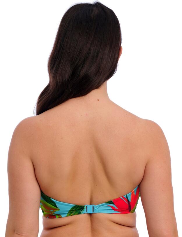 Fantasie Pichola Twist Bandeau Bikini Top Aqua