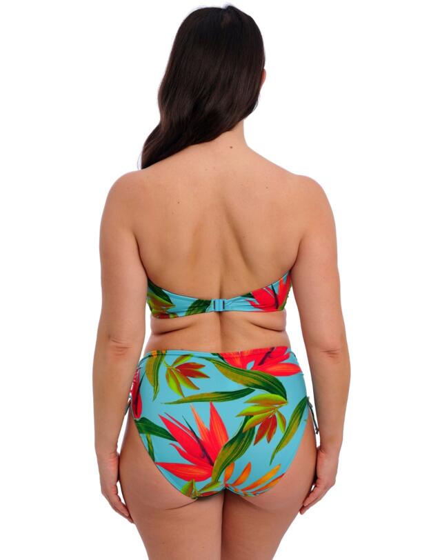 Fantasie Pichola Twist Bandeau Bikini Top Aqua