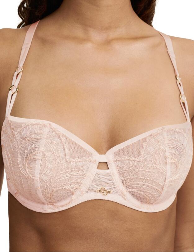 Chantelle Mystic Dream Half Cup Bra Taffeta Pink