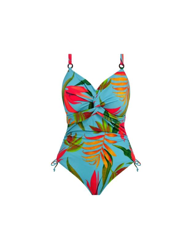 Fantasie Pichola Adjustable Twist Front Swimsuit Aqua