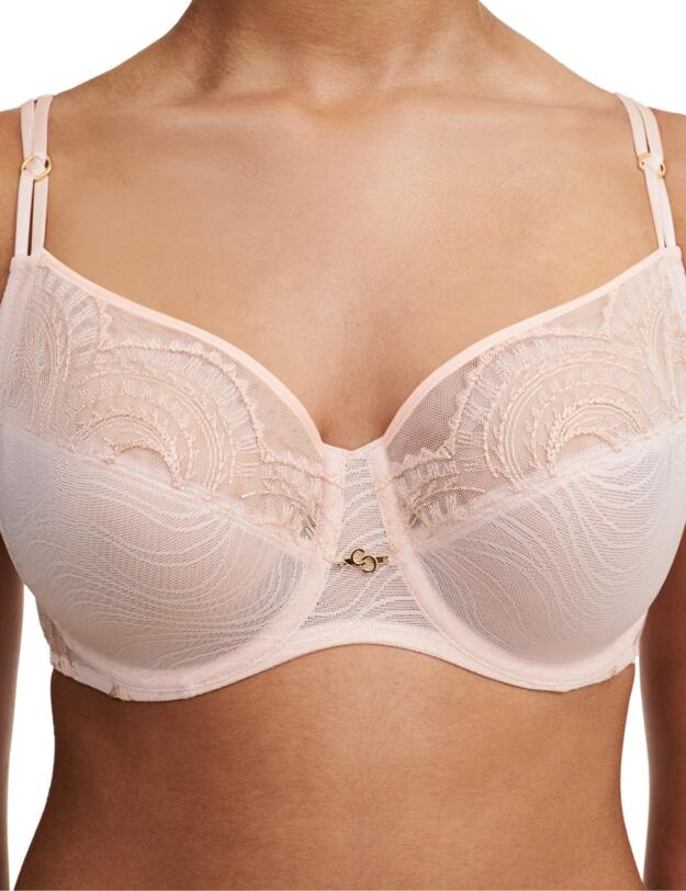 Chantelle Mystic Dream Very Covering Bra Taffeta Pink