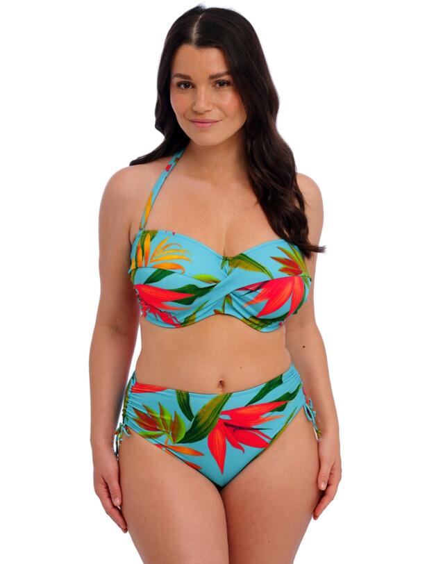  Fantasie Pichola High Waist Bikini Brief Aqua