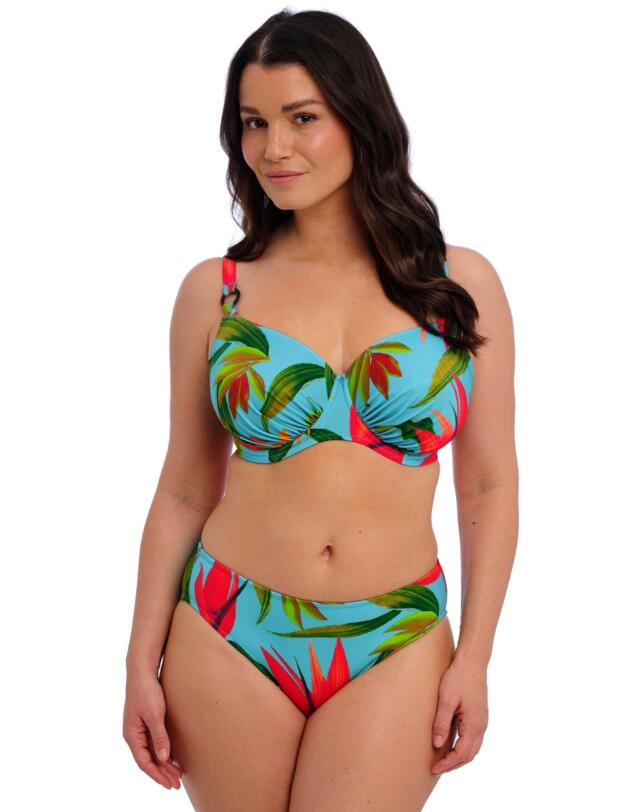 Fantasie Pichola Mid Rise Bikini Brief Aqua